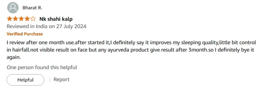 Shahi Kalp Ayurvedic Immunity Booster For Men Women Amazon Review