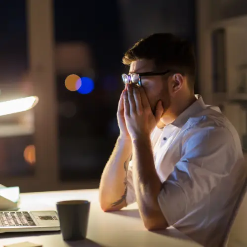 Tired Man - Image