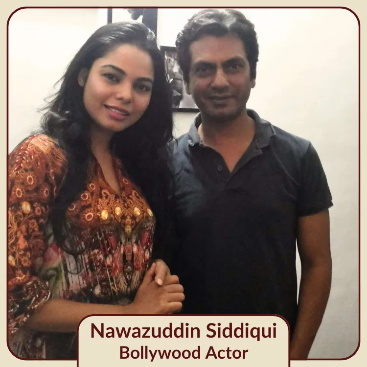 Kyrah with Nawazuddin Siddique