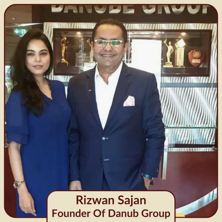 Kyrah with Rizwan Sajjan