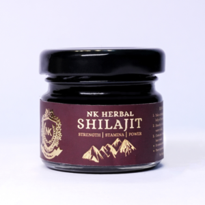 NK Herbal Shilajit jar