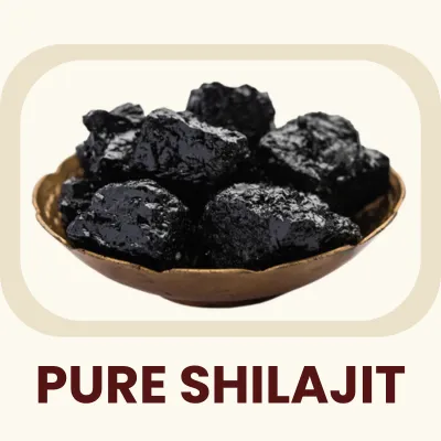 A rare, mineral-rich substance harvested from high-altitude Himalayan rocks. Primary Benefit: Traditionally used to support overall stamina and vitality.