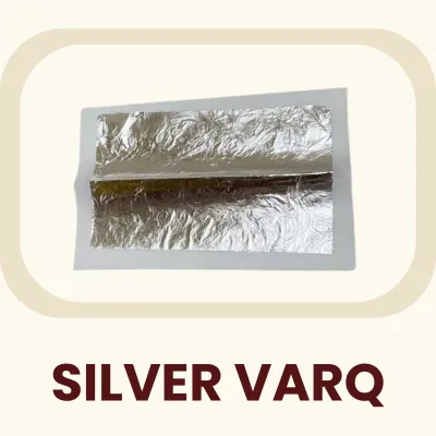 Fine, edible silver foil used to garnish and enhance premium herbal blends. Primary Benefit: Traditionally considered a cooling agent that supports cardiovascular balance.