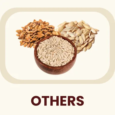 A curated blend of complementary seeds and nuts designed to round out the formula. Primary Benefit: Synergistically combined to enhance the overall nutritional profile.